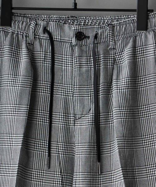 SITRY（シトリー）の「T/R uncle tapered pants/TR アンクル テーパード パンツ（スラックス・メンズ・ブラック/ホワイト系その他/ブラック系その他/グレー系その他/ブラウン系その他/ベージュ系その他/グレー系その他2・M/L/XL）」の9枚目の写真