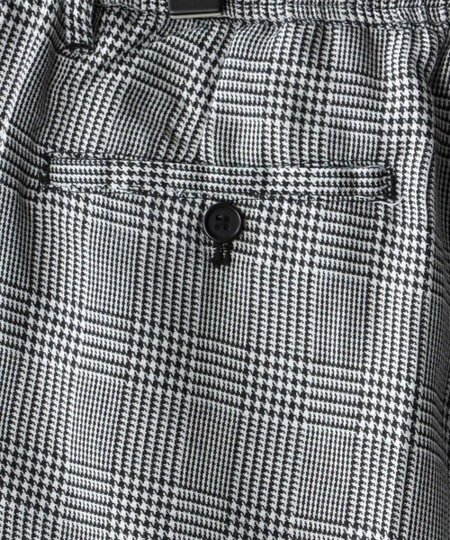 SITRY（シトリー）の「T/R uncle tapered pants/TR アンクル テーパード パンツ（スラックス・メンズ・ブラック/ホワイト系その他/ブラック系その他/グレー系その他/ブラウン系その他/ベージュ系その他/グレー系その他2・M/L/XL）」の8枚目の写真