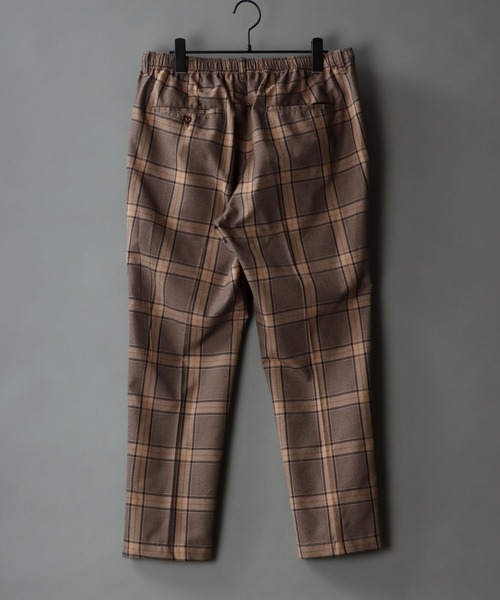 SITRY（シトリー）の「T/R uncle tapered pants/TR アンクル テーパード パンツ（スラックス・メンズ・ブラック/ホワイト系その他/ブラック系その他/グレー系その他/ブラウン系その他/ベージュ系その他/グレー系その他2・M/L/XL）」の10枚目の写真