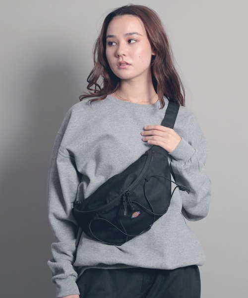 Dickies（ディッキーズ）の「【DICKIES/ディッキーズ】DK OUTLINE LOGO HOLD WAISTBAG アウトラインロゴ ボディバッグ（ボディバッグ/ウエストポーチ・レディース・ベージュ/オレンジ/ブラック/ネイビー・FREE）」の20枚目の写真
