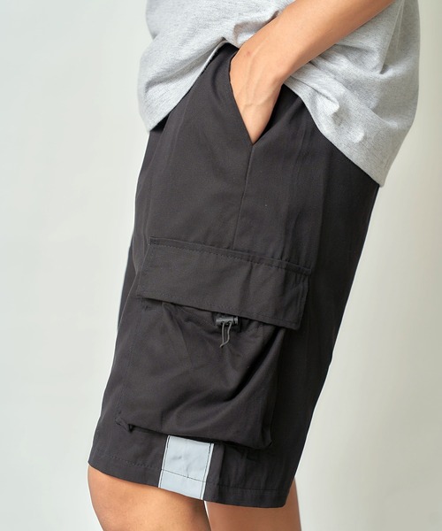 SETUP7（セットアップセブン）の「【SETUP7】マルチポケットカーゴハーフパンツ SCCH011（カーゴパンツ・メンズ・ブラック/ベージュ/グリーン・4/5）」の20枚目の写真