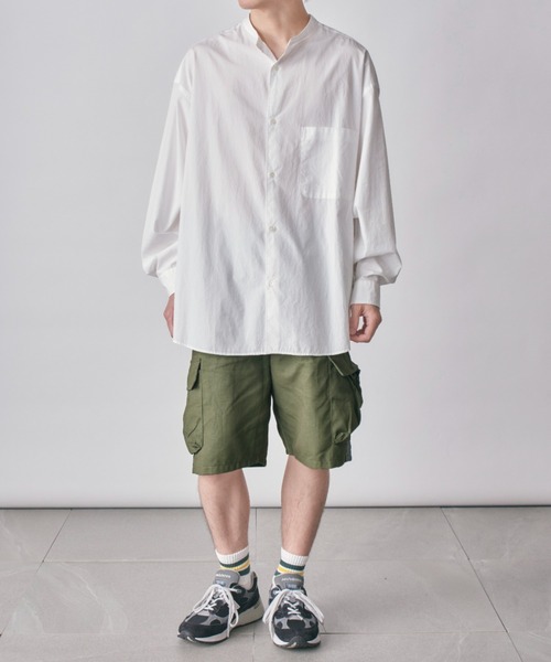 SETUP7（セットアップセブン）の「【SETUP7】マルチポケットカーゴハーフパンツ SCCH011（カーゴパンツ・メンズ・ブラック/ベージュ/グリーン・4/5）」の7枚目の写真