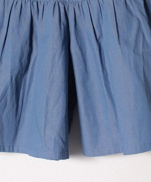 agnes b.(アニエスベー)の「TBE0 E JUPE CULOTTE キッズ シャンブレーキュロットスカート(その他パンツ・キッズ・ブルー系その他・4YEAR)」の5枚目の写真