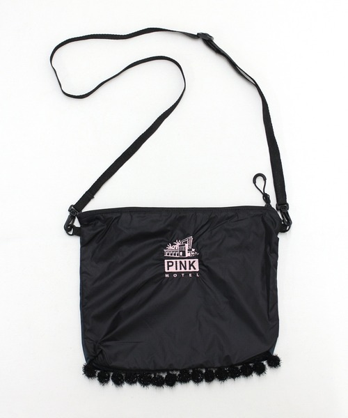 RNA（アールエヌエー）の「E4702 PINK MOTELサコッシュ（ショルダーバッグ・レディース・ブラック×ライム/ブラック・FREE）」の4枚目の写真