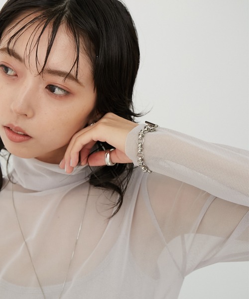 VACANCY（ヴァカンシー）の「ヴィンテージチェーンブレスレット（ブレスレット・レディース・シルバー・FREE）」の8枚目の写真