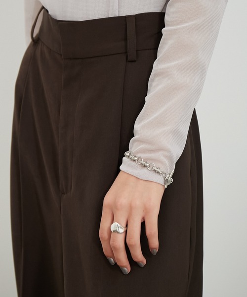 VACANCY（ヴァカンシー）の「ヴィンテージチェーンブレスレット（ブレスレット・レディース・シルバー・FREE）」の4枚目の写真