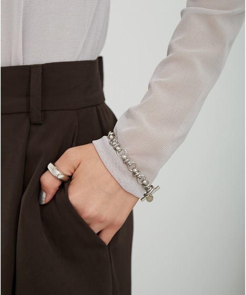 VACANCY（ヴァカンシー）の「ヴィンテージチェーンブレスレット（ブレスレット・レディース・シルバー・FREE）」の5枚目の写真