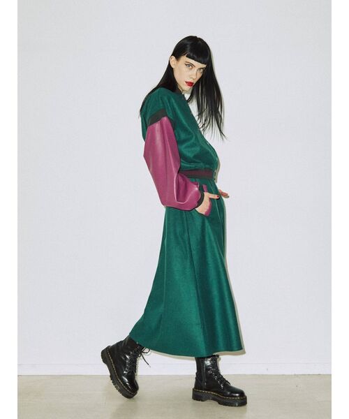 jouetie（ジュエティ）の「ベーシックスタジャン【セットアップ対応】（その他アウター・レディース・ブラック/ベージュ/パープル/グリーン・MEDIUM）」の15枚目の写真