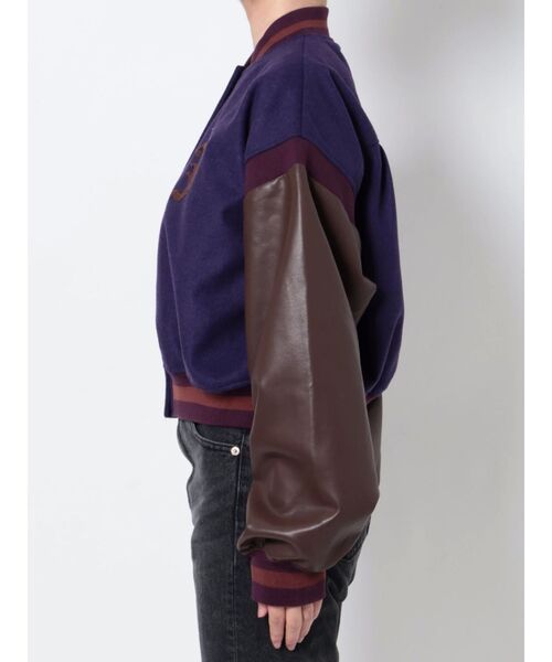 jouetie（ジュエティ）の「ベーシックスタジャン【セットアップ対応】（その他アウター・レディース・ブラック/ベージュ/パープル/グリーン・MEDIUM）」の14枚目の写真