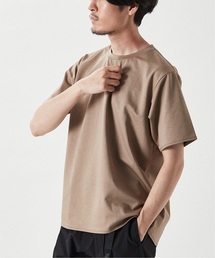 《再入荷》シャンブレー ダブルニット Tシャツ
