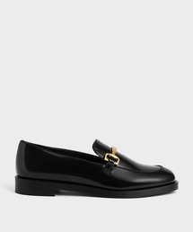 CHARLES & KEITH | メタリックアクセント ローファー(ローファー)