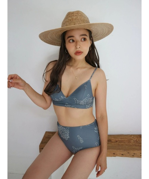 TRUNC(トランクエイティーエイト)の「Coral-reef Pt Swimwear(水着・レディース・チャコールグレー/ブラウン・FREE)」の16枚目の写真
