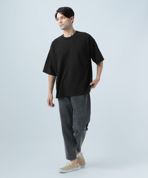 BAYFLOW（ベイフロー）の「オールドスクールテーパードデニム（デニムパンツ・メンズ・ライトブルー/グレー・MEDIUM/LARGE）」の8枚目の写真
