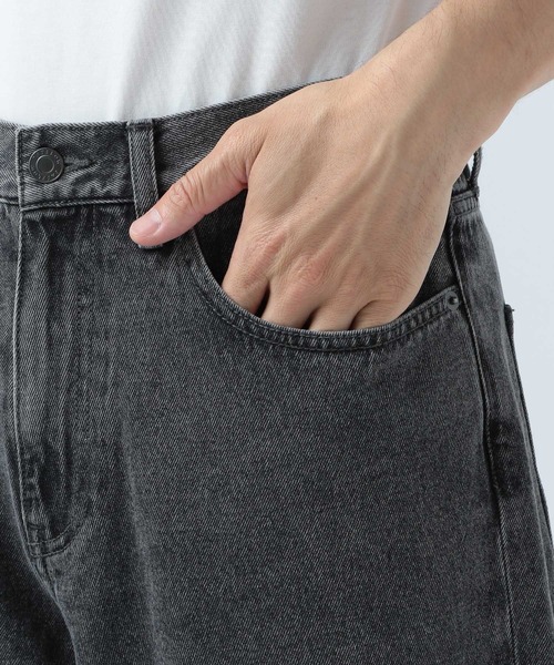 BAYFLOW（ベイフロー）の「オールドスクールテーパードデニム（デニムパンツ・メンズ・ライトブルー/グレー・MEDIUM/LARGE）」の9枚目の写真