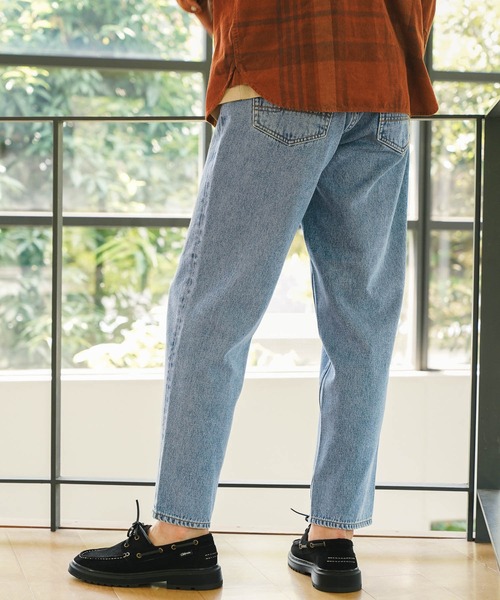 BAYFLOW（ベイフロー）の「オールドスクールテーパードデニム（デニムパンツ・メンズ・ライトブルー/グレー・MEDIUM/LARGE）」の15枚目の写真