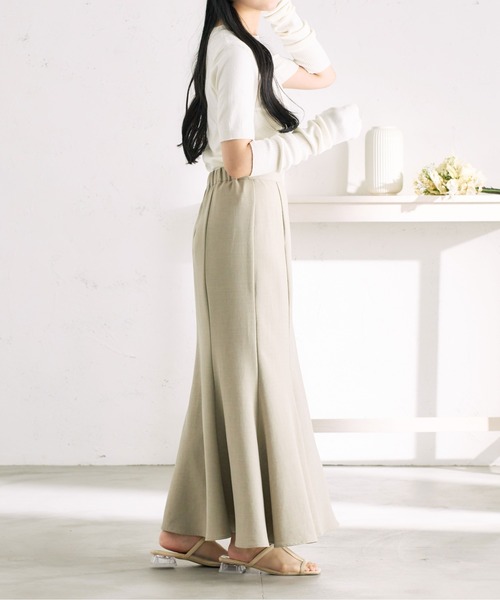 fupel（フぺル）の「アームウォーマーニットSET（アームカバー・レディース・オフホワイト/オレンジ/ブルー/モカ・FREE）」の13枚目の写真