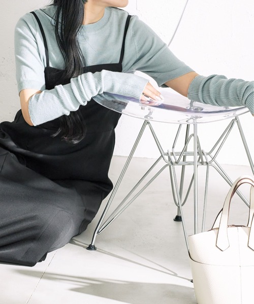 fupel（フぺル）の「アームウォーマーニットSET（アームカバー・レディース・オフホワイト/オレンジ/ブルー/モカ・FREE）」の16枚目の写真