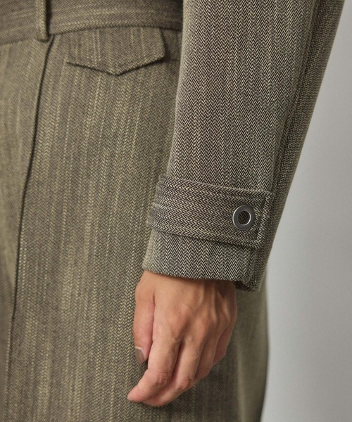 PUBLIC TOKYO（パブリックトウキョウ）の「【セットアップ対応】ボンディングショートブルゾン（ブルゾン・レディース・ブラック・FREE）」の11枚目の写真