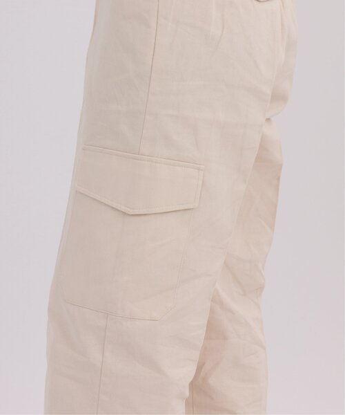 RAY CASSIN（レイカズン）の「ツイルワークジョガーパンツ（その他パンツ・レディース・カーキ/キナリ・FREE）」の20枚目の写真