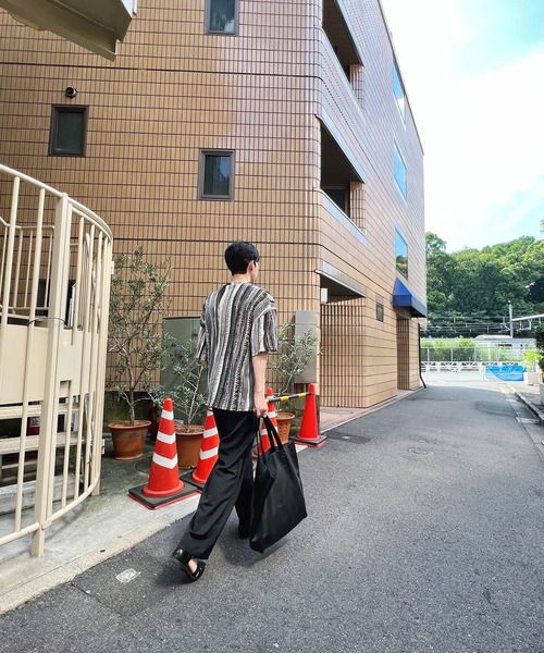 Figments(フィグメンツ)の「イージースラックス(スラックス・レディース・ブラック/グレー・MEDIUM/LARGE)」の9枚目の写真