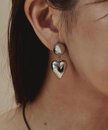 A part by | 【WEB限定】ハートイヤリング 163466(イヤリング)