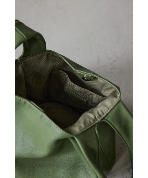 STYLEMIXER（スタイルミキサー）の「ワンハンドルバッグ（ハンドバッグ・レディース・ブラック/ブラウン/ライトカーキ・FREE）」の19枚目の写真