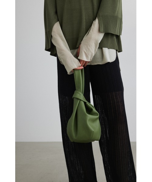STYLEMIXER（スタイルミキサー）の「ワンハンドルバッグ（ハンドバッグ・レディース・ブラック/ブラウン/ライトカーキ・FREE）」の7枚目の写真