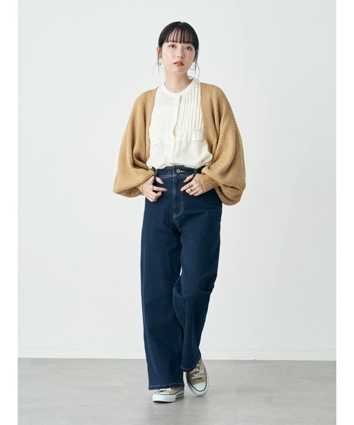 earth music&ecology（アースミュージックアンドエコロジー）の「ピンタックブラウス（シャツ/ブラウス・レディース・ブラウン/アイボリー/ラベンダー・FREE）」の17枚目の写真