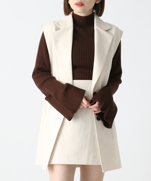 Heather（ヘザー）の「アソートテーラードジレ  165272（ベスト・レディース・オフホワイト/ブラック・FREE）」の15枚目の写真