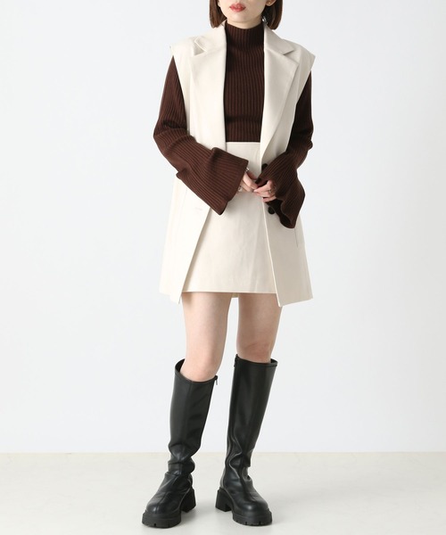 Heather（ヘザー）の「アソートテーラードジレ  165272（ベスト・レディース・オフホワイト/ブラック・FREE）」の18枚目の写真