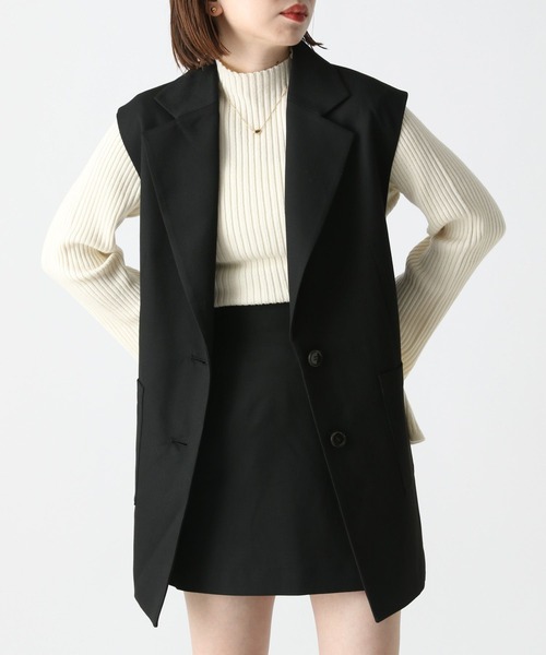 Heather（ヘザー）の「アソートテーラードジレ  165272（ベスト・レディース・オフホワイト/ブラック・FREE）」の21枚目の写真