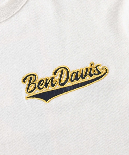 BEN DAVIS(ベンデイビス)の「【BEN DAVIS】袖プリントロンT(Tシャツ/カットソー・キッズ・オフホワイト/ブラック・130/160/120/105/140/150)」の14枚目の写真