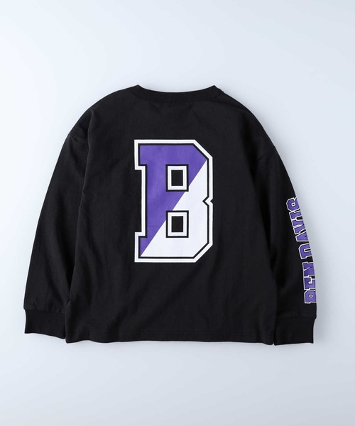 BEN DAVIS(ベンデイビス)の「【BEN DAVIS】袖プリントロンT(Tシャツ/カットソー・キッズ・オフホワイト/ブラック・130/160/120/105/140/150)」の21枚目の写真