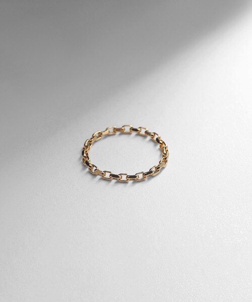 COCOSHNIK（ココシュニック）の「シルバー チェーンリング ケーブルチェーン GP（リング・レディース・ホワイト系その他7・11/17/14）」の10枚目の写真