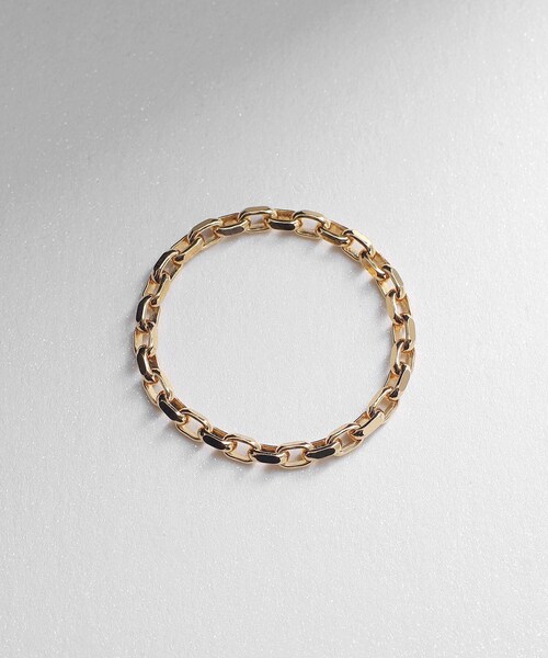 COCOSHNIK（ココシュニック）の「シルバー チェーンリング ケーブルチェーン GP（リング・レディース・ホワイト系その他7・11/17/14）」の8枚目の写真