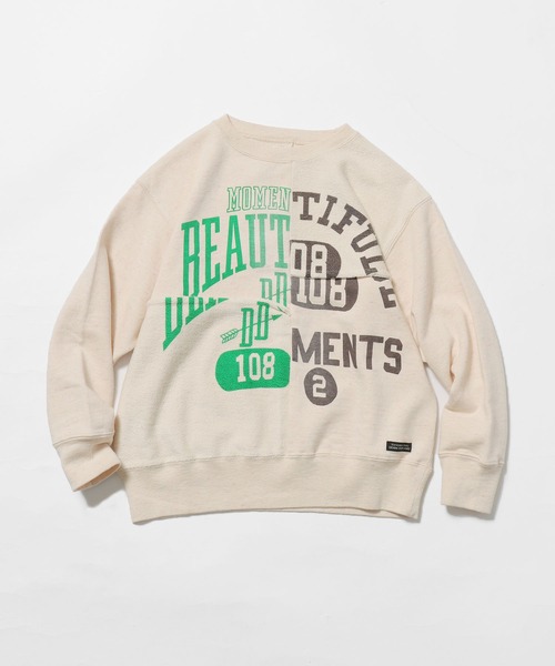 DENIM DUNGAREE/デニム＆ダンガリー トンプキンウラケ リメイク スウェット