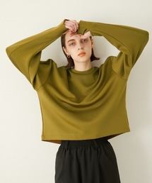 LA PEAU DE GEM | 【LA PEAU DE GEM】ボリュームスリーブポンチプルオーバー(Tシャツ/カットソー)