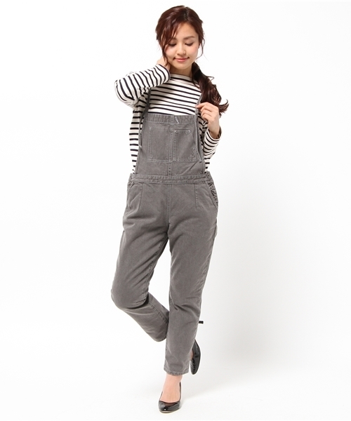 B:MING by BEAMS（ビーミングバイビームス）の「ビーミング by ビームス / デニムオールインワン（つなぎ/オールインワン・レディース・ブルー系その他/グレー・SMALL/MEDIUM）」の8枚目の写真