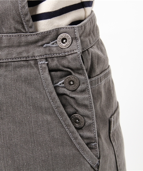 B:MING by BEAMS（ビーミングバイビームス）の「ビーミング by ビームス / デニムオールインワン（つなぎ/オールインワン・レディース・ブルー系その他/グレー・SMALL/MEDIUM）」の10枚目の写真