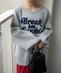 WEGO | WEGO/ロゴビッグニットプルオーバー(ニット/セーター)