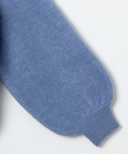 WEGO（ウィゴー）の「WEGO/ロゴビッグニットプルオーバー（ニット/セーター・レディース・グレー/ブルー・FREE）」の21枚目の写真