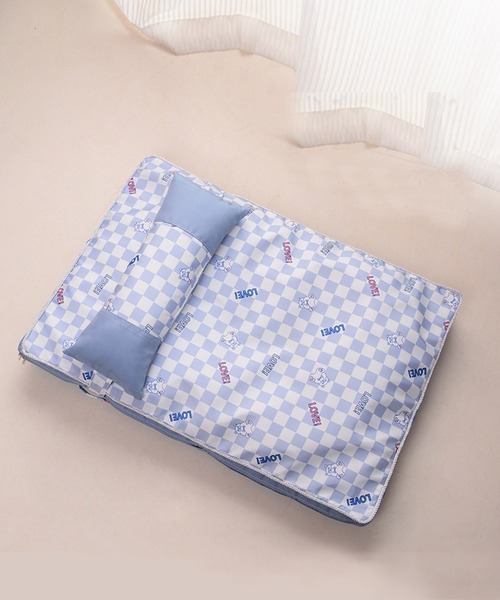 aimoha(アイモハ)の「枕付きペット用ベッド(ペット用クッション/マット・レディース・ベージュ/ライトブルー/レッド/グリーン/ライトグリーン/チョコ・SMALL/MEDIUM)」の15枚目の写真