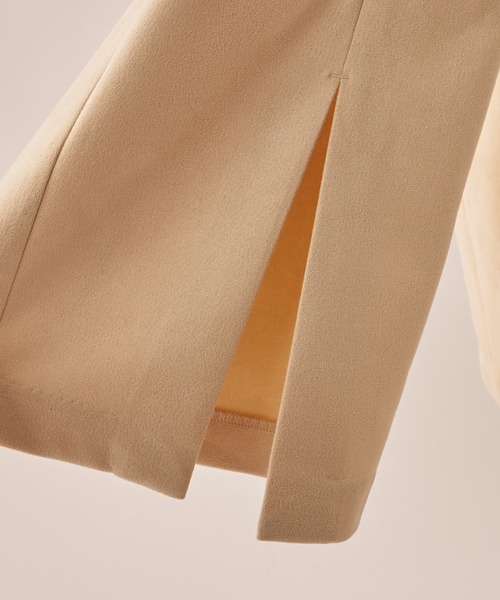 Seemi. byNICECLAUP（ シーミーバイナイスクラップ）の「【Seemi】Seemi.スウェードパンツ（スラックス・レディース・モカ/ピンク/アイボリー・FREE）」の22枚目の写真