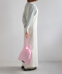 シンプルニットトートバッグ[M]