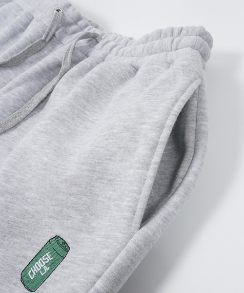 CHOOSE（チューズ）の「CHOOSE 裏起毛 カン刺繍 スウェットパンツ【セットアップ対応】 / イージーパンツ パンツ（スウェットパンツ・メンズ・ネイビー/ブラック/グレー・M/L/XL）」の17枚目の写真