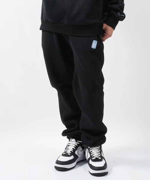 CHOOSE（チューズ）の「CHOOSE 裏起毛 カン刺繍 スウェットパンツ【セットアップ対応】 / イージーパンツ パンツ（スウェットパンツ・メンズ・ネイビー/ブラック/グレー・M/L/XL）」の18枚目の写真