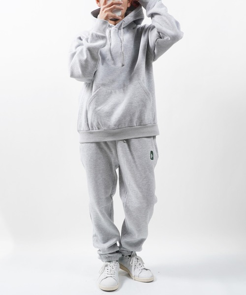 CHOOSE（チューズ）の「CHOOSE 裏起毛 カン刺繍 スウェットパンツ【セットアップ対応】 / イージーパンツ パンツ（スウェットパンツ・メンズ・ネイビー/ブラック/グレー・M/L/XL）」の15枚目の写真