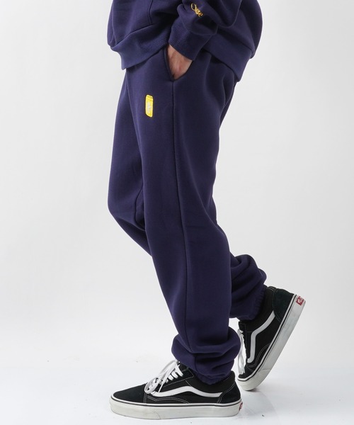 CHOOSE（チューズ）の「CHOOSE 裏起毛 カン刺繍 スウェットパンツ【セットアップ対応】 / イージーパンツ パンツ（スウェットパンツ・メンズ・ネイビー/ブラック/グレー・M/L/XL）」の8枚目の写真