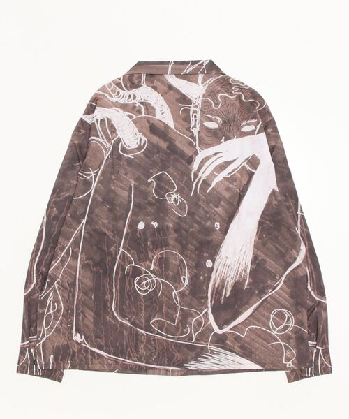 CYCLE(サイクル)の「【cycle by MYOB】KRISTINA TUZOVA DRAWING SHIRTS DREAM(シャツ/ブラウス・レディース・ブラウン/その他・FREE)」の5枚目の写真
