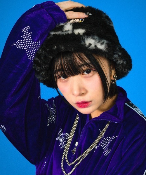 GALFY ガルフィー ふわふわバンダナブルゾン+ふわふわバンダナハットセット GALFY ガルフィー ふわふわバンダナブルゾン+ふわふわバンダナ